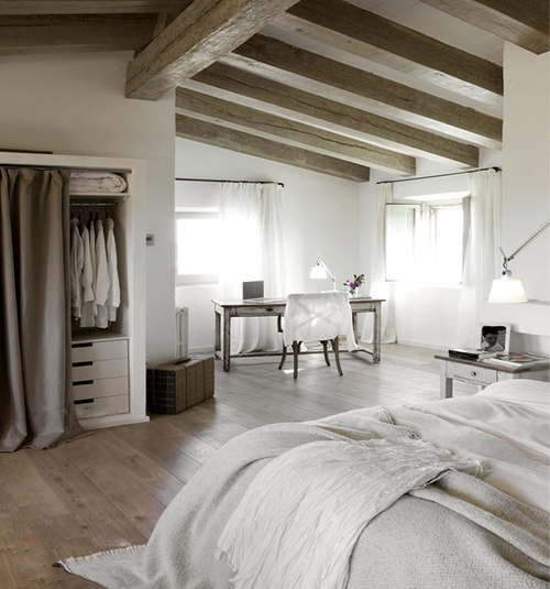 bedroom, desk, cozy, cottage, master bedroom, decorating