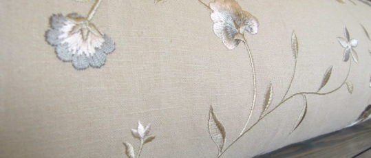 bolster pillow, linen, nikkidesigns