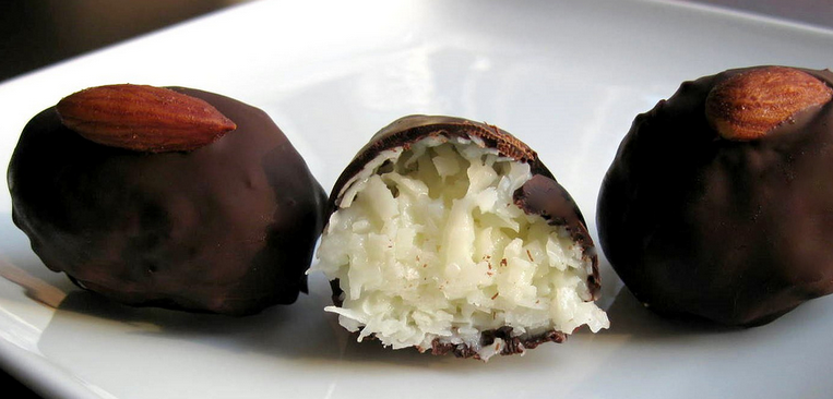 vanilla sugar blog  coconut truffles