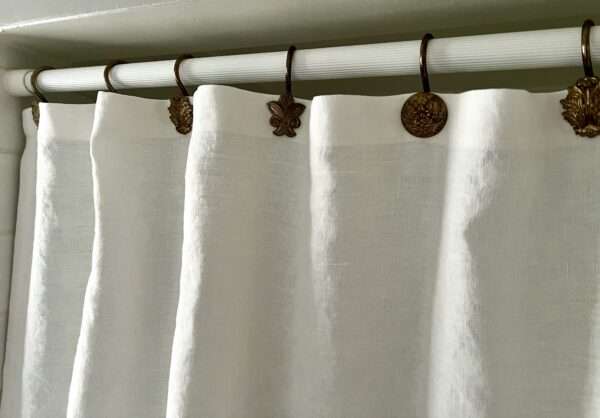 Hemp shower curtain