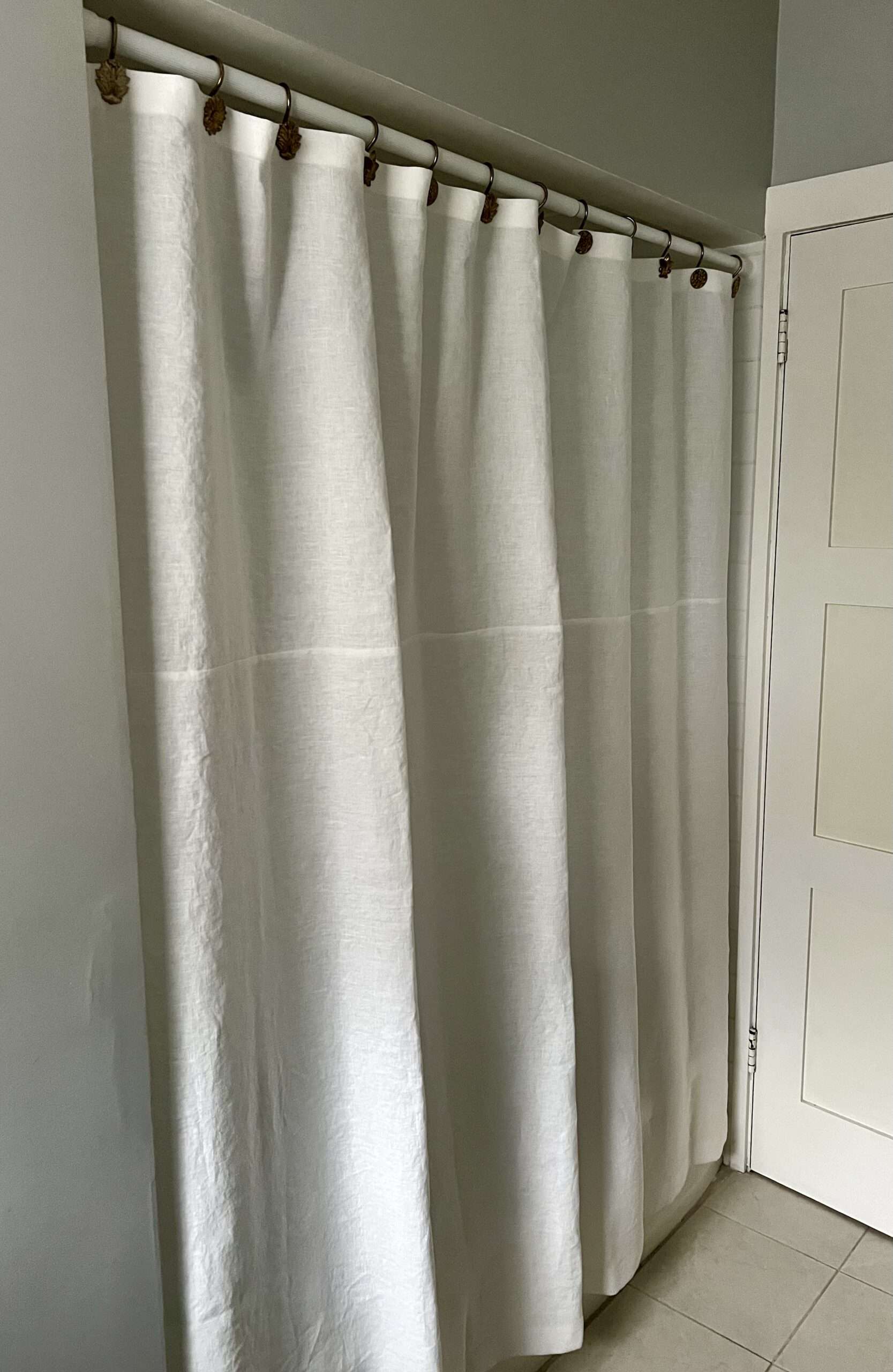 Hemp Shower Curtain - NikkiDesigns