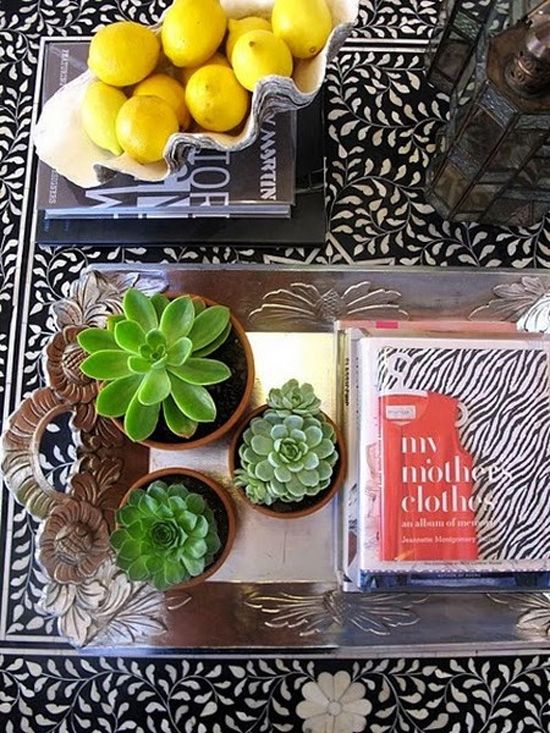 Styling a Coffee Table