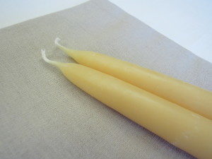Pure Beeswax Candles | Tapers