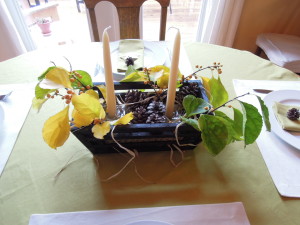 Rustic centerpiece by NikkiDesigns