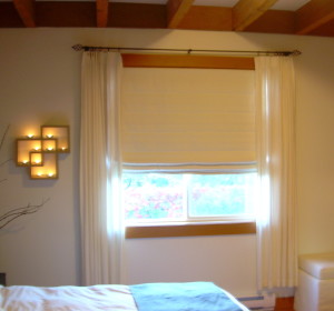 hemp roman shade, hemp curtains, eco friendly