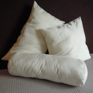 pillow insert, pillow form, organic, wool