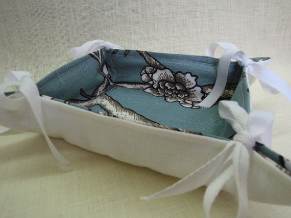December 2014 Giveaway – Vintage Blossom Fabric Basket