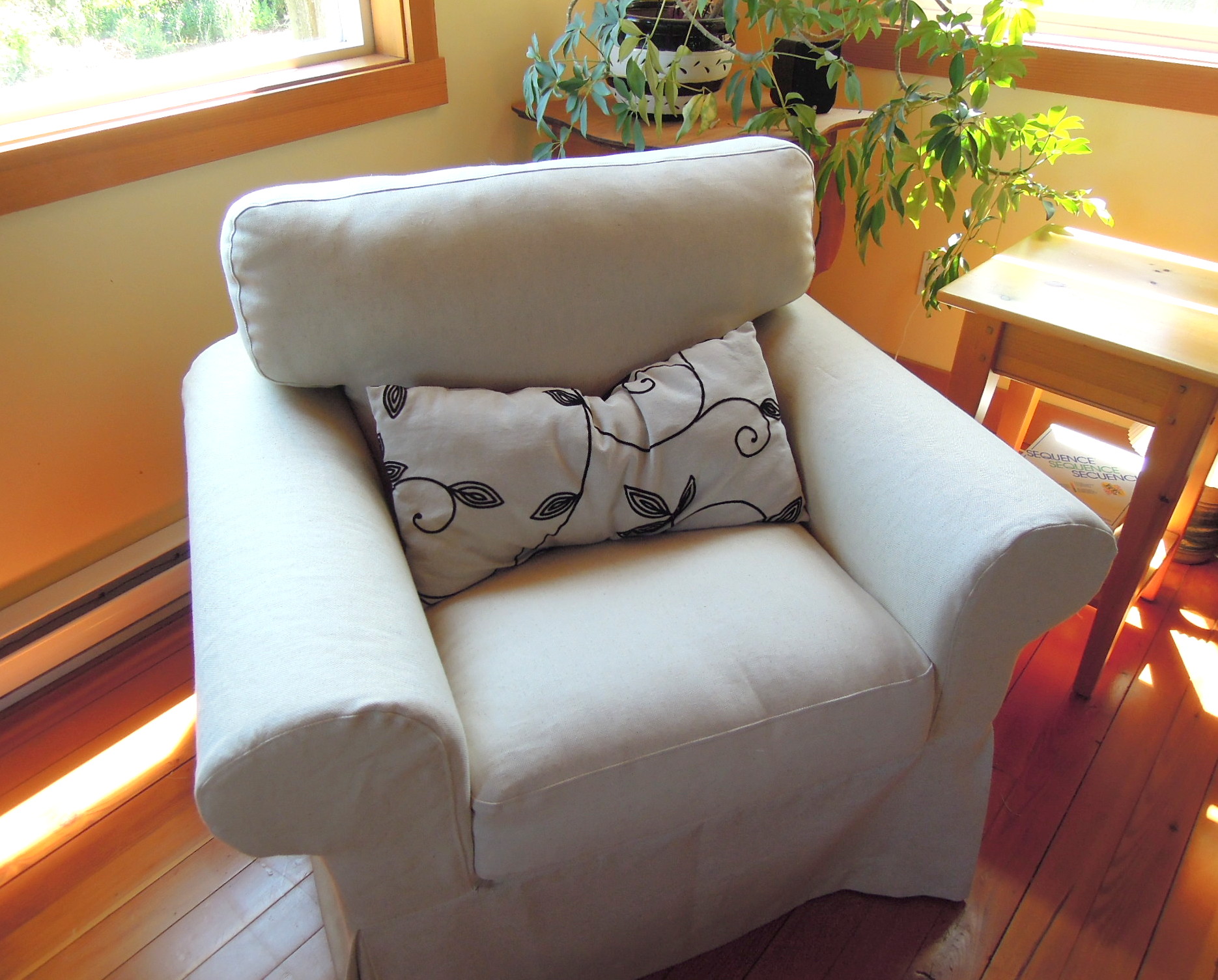 ektorp chair, slipcover, ikea, buy, canada, hemp, linen, cotton