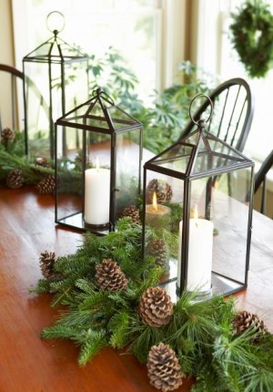 christmas, decorating, easy, table