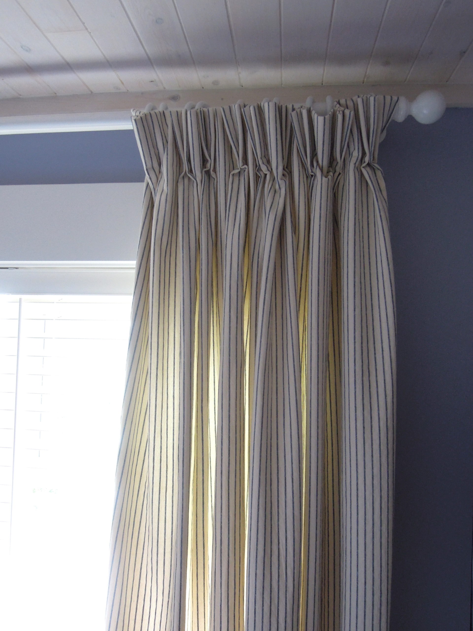 curtains, country, casual, striped