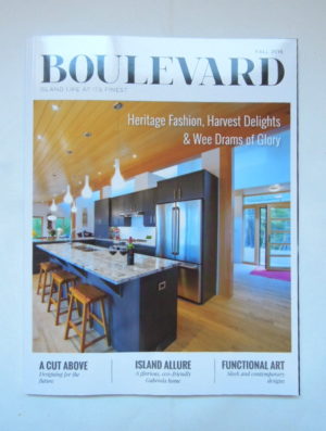 Boulevard, magazine, Vancouver Island, Victoria, home decor