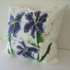 Hand Painted Pillow Cover, Daylilies - Image 3