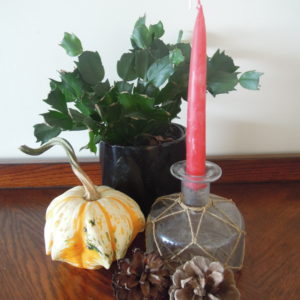 beeswax candle, red taper candle