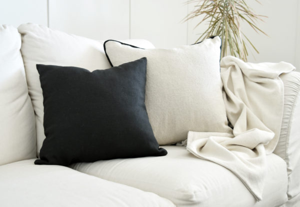 linen pillow