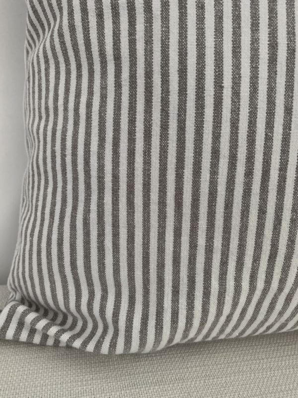 hemp pillow stripes