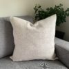 linen pillow 22x22