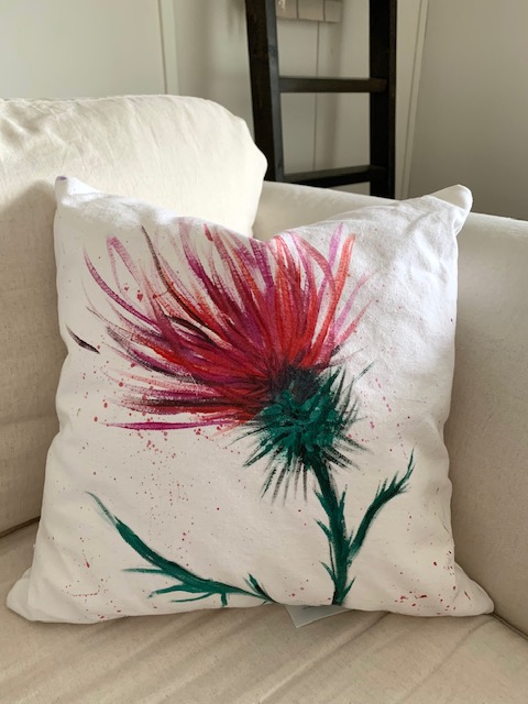 flower pillow