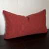 Burnt Orange Linen Pillow Covers - 12x20 - Image 3