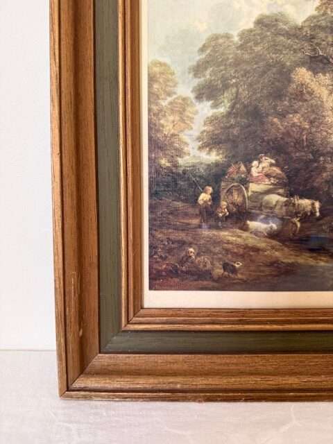 Framed Art - The Market Cart - Image 2