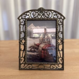 vintage brass frame
